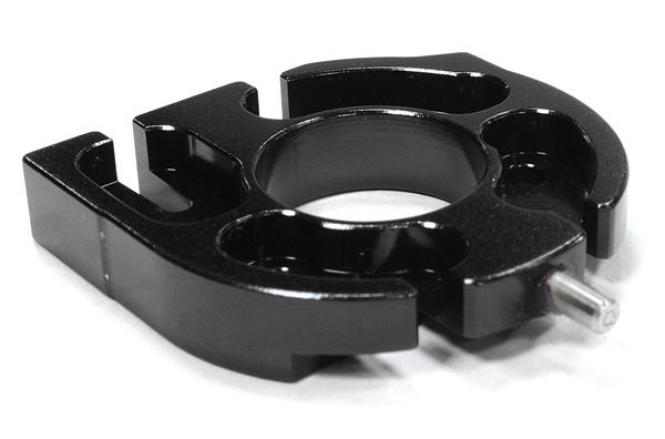 C26006BLACK Billet Machined Motor Mount for Tamiya Scale Off-Road CC01 - Image 1
