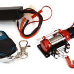 Billet Machined T11 Realistic High Torque Winch w/ Remote for Scale Crawler 1/10