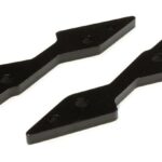 Billet Machined Rear Upper Shock Mount Plates for Axial 1/10 Yeti Rock Racer