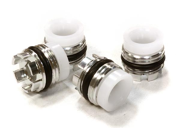 C26237SILVER Replacement Pivot Ball Caps (4) for T4114, C25959 - Image 1