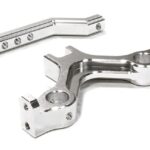 Billet Machined Trailer Towing Hitch for Axial SCX-10 43mm Type Bumper Mount
