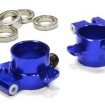 Billet Machined Rear Hub Carriers for HPI 1/10 Scale E10 On-Road