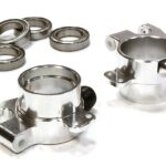 Billet Machined Rear Hub Carriers for HPI 1/10 Scale E10 On-Road