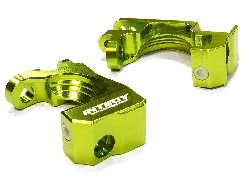 C26315GREEN Machined T3 Caster Blocks for 1/10 Stampede 4X4, Slash 4X4 & Rustler 4X4 6832 - Image 1