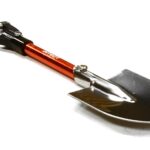 Realistic Scale Model Billet Machined D-Handle Utility Shovel 1/10 Size