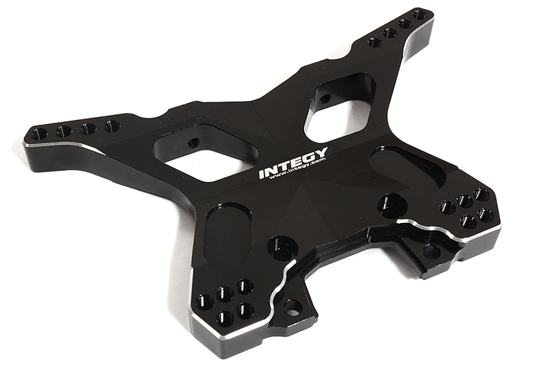 C26399BLACK Billet Machined Rear Shock Tower for Traxxas 1/10 Slash 4X4 6838 - Image 1