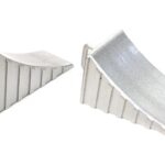 Realistic Scale Model Wheel Chock (2) 1/10 Size