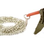 Billet Machined Realistic Scale Model Portable Winch Anchor w/ Chain 1/10 Size