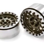 Billet Machined 12H Spoke Off-Road 2.2 Size Wheel (2) for 1/10 Rock Crawler