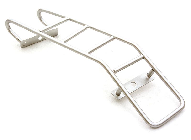 C26606SILVER Realistic Metal Rear Ladders 118x28mm for 1/10 Scale Crawler Truck - Image 1