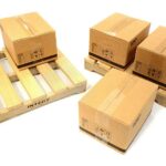 Realistic Wooden Pallet & Packaging Box Kit for 1/10 Scale Crawler Natural Wood