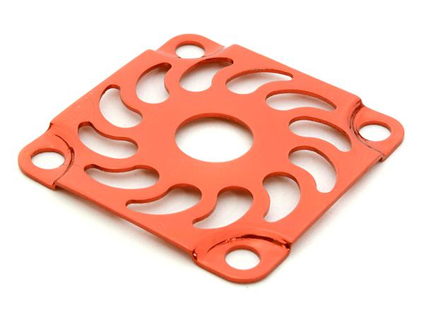 C26733RED Metal Cooling Fan Cover for 30x30mm Fan Size - Image 1