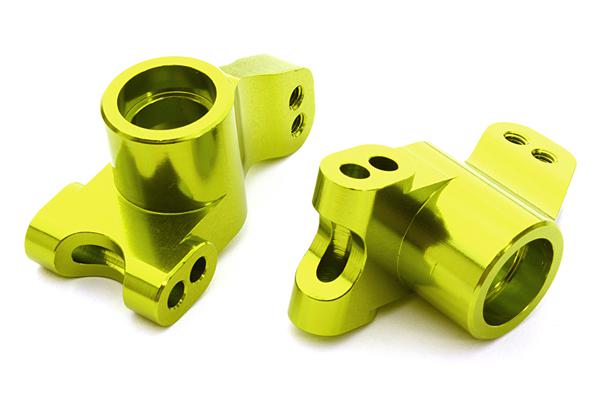 C26742GREEN Billet Machined Rear Hub Carriers for HPI 1/10 Jumpshot MT, SC & ST - Image 1
