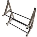 Grey Wheel & Tire Storage Rack 19x8x17.5 Inch for 1/8 & 1/5 Scale