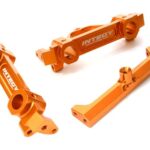 Billet Machined Brace & F/R 43/40mm Type Bumper Mount for Axial SCX-10 Crawler