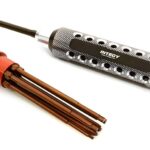 QuickPit 8pcs Set, 7.0 Socket Hex, Allen (1.5 2.0 2.5 3.0), Flat & Phillips