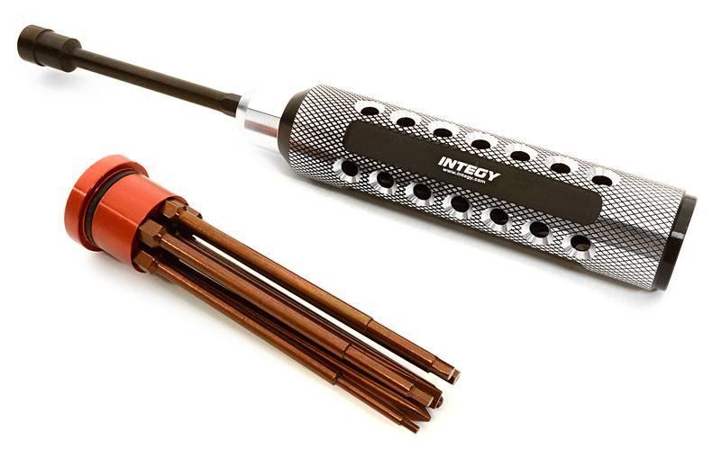 C26758BLACK QuickPit 8pcs Set, 7.0 Socket Hex, Allen (1.5 2.0 2.5 3.0), Flat & Phillips - Image 1