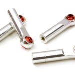 3mm Metal Ball End 35mm Long M3 Reverse Thread (4) for 1/10 Scale