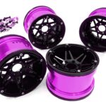 Machined 6 Spoke 2.2 6-Bolt Type Wheels for 1/10 Scale Rock Crawler W=43mm