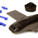 Machined Battery Tray w/ Composite Plate for Vaterra Twin Hammers 1.9 Rock Racer