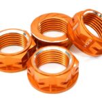 Billet Machined Serrated 23mm Hex Wheel Nut(4) for 1/10 & 1/8 Size Monster Truck
