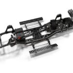 Composite Ladder Frame Chassis Kit w/ Hop-up Combo for SCX-10, Dingo Honcho Jeep