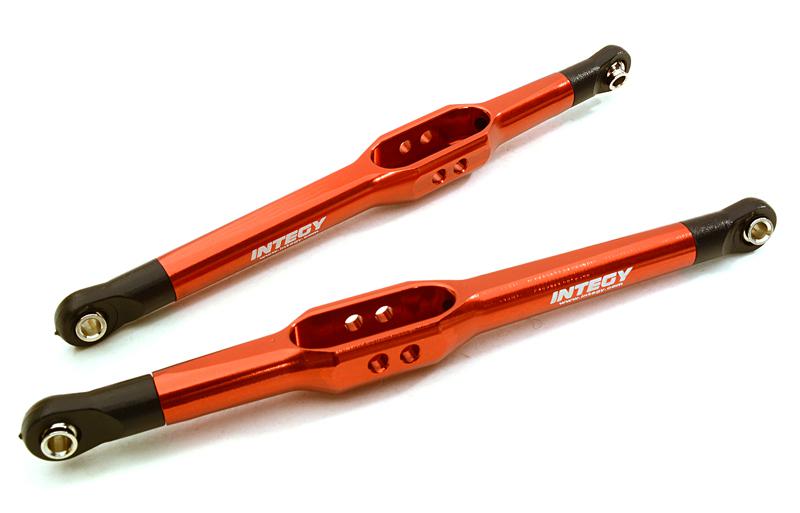 C26955RED Machined Rear Lower Suspension Link Track Rods for Vaterra Twin Hammers 1.9 - Image 1