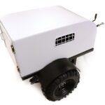 Realistic Leaf Spring 1/10 Size Enclosed Trailer for Scale Crawler Truck