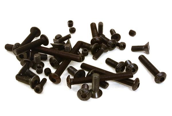 C27017BLACK Assorted Hardware Screw Kit Set for Axial 1/10 SCX-10 Scale Crawler - Image 1