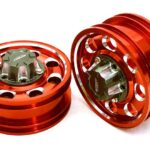 Billet Machined Alloy Front Wheel for Tamiya 1/14 Scale Tractor Trucks