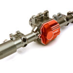 Billet Machined Rear Axle Housing Kit for 1/10 SCX10 II 90046 Scale Rock Crawler