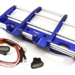CNC Alloy Front Bumper w/ LED for Tamiya 1/14 King Hauler & Globe Liner