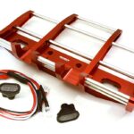 CNC Alloy Front Bumper w/ LED for Tamiya 1/14 King Hauler & Globe Liner