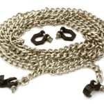 Realistic 1/10 Size Drag Chain & Tow Hooks w/ Bow Shackle for Off-Road Crawler