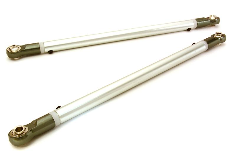 C27173GUN Machined Alloy Rear Upper 140mm Suspension Linkage (2) for Axial SCX10 II - Image 1