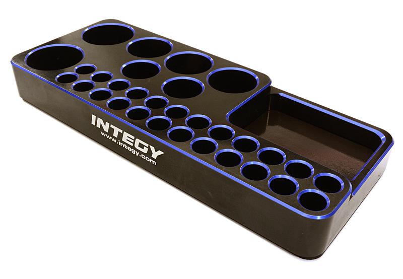 C27179BLUE Universal Workbench Organizer 142x58x18mm Workstation Tray - Image 1