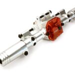 Billet Machined Complete Rear Axle Assembly w/ Internals for 1/10 SCX10 II 90046