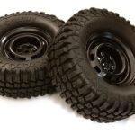 Realistic Spoke Off-Road 1.9 Size Wheel & All Terrain Tire (2) (O.D.=100mm)