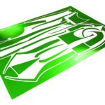 Scratch Resistance Sticker Set Decal for Traxxas 6507 TQi 2.4GHz 4CH Controller