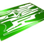 Scratch Resistance Sticker Set Decal for Traxxas 6507R TQi 2.4GHz 4CH Controller