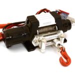 Billet Machined T10 Realistic High Torque Mega Winch for Scale 1/10 Rock Crawler