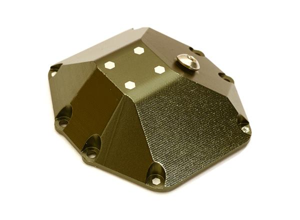 C27673GUN Billet Machined Alloy Differential Cover for Axial 1/10 Yeti, RR10 & Wraith 2.2 - Image 1
