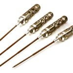 Precision Tool Allen Hex (4) Wrench Set 0.05 1/16 5/64 3/32 with 120mm Shank