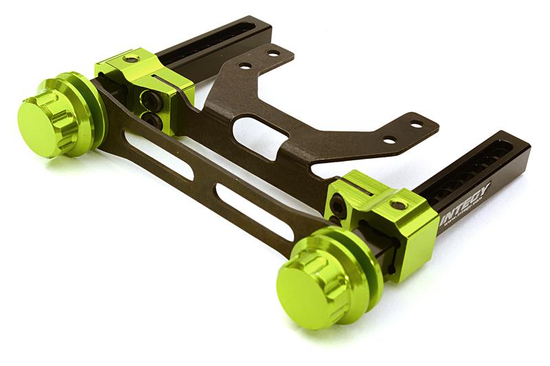 C27867GREEN Rear Body Mount & Adjustable Post Set for Traxxas 1/10 Bigfoot 2WD Model 36084-1 - Image 1