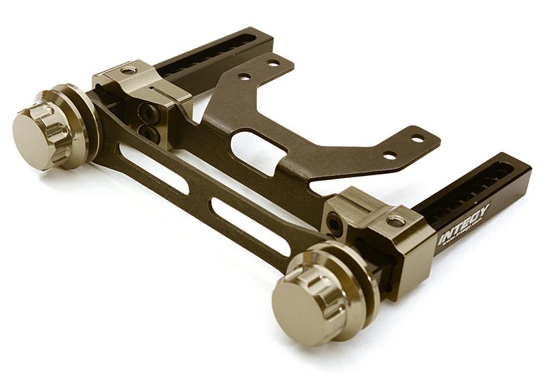 C27867GREY Rear Body Mount & Adjustable Post Set for Traxxas 1/10 Bigfoot 2WD Model 36084-1 - Image 1