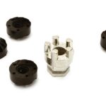 Realistic Billet Machined M4 Size Wheel Nut for Traxxas 1/10