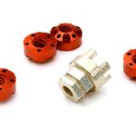 Realistic Billet Machined M4 Size Wheel Nut for Traxxas 1/10
