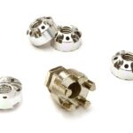 Realistic Billet Machined M4 Size Wheel Nut for Traxxas 1/10