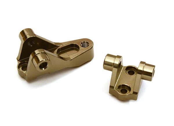 C27968GREY Billet Machined Alloy Front Axle Mount for Traxxas TRX-4 Scale & Trail Crawler - Image 1