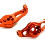 Red Billet Machined Alloy Caster Blocks for Traxxas TRX-4 Scale & Trail Crawler